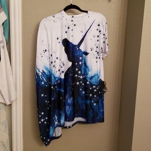 Blackmilk lora zombie cosmic unicorn drape top